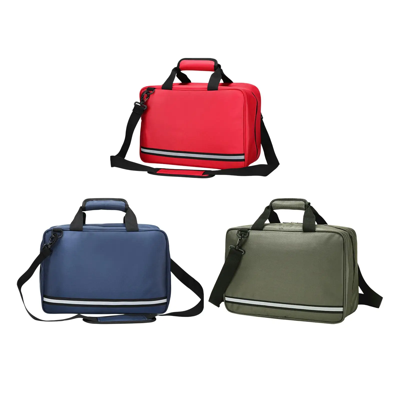 First Aid Bag First Aid Bag Empty Storage Handbag with Handle Emergency Case First Responder Bag for Workplace