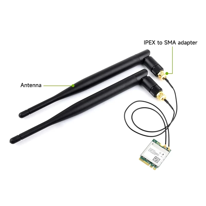 A60F-AW-CB375NF Dual-Band Wireless Network Card,2.4G/5Ghz Dual-Band Wifi Card,RTL8822CE-CG Core,Bluetooth5.0,Supports BLE NX