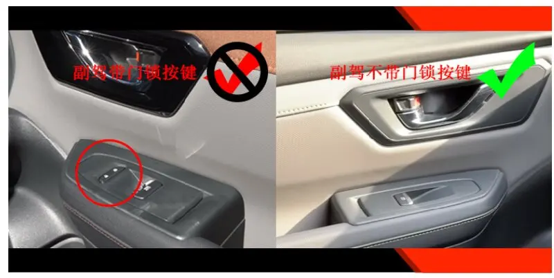 لسوبارو فورستر 2025 2026 اكسسوارات السيارات اليد اليمنى محرك الباب نافذة مسند الذراع غطاء لوحة التبديل صب مقبلات #2