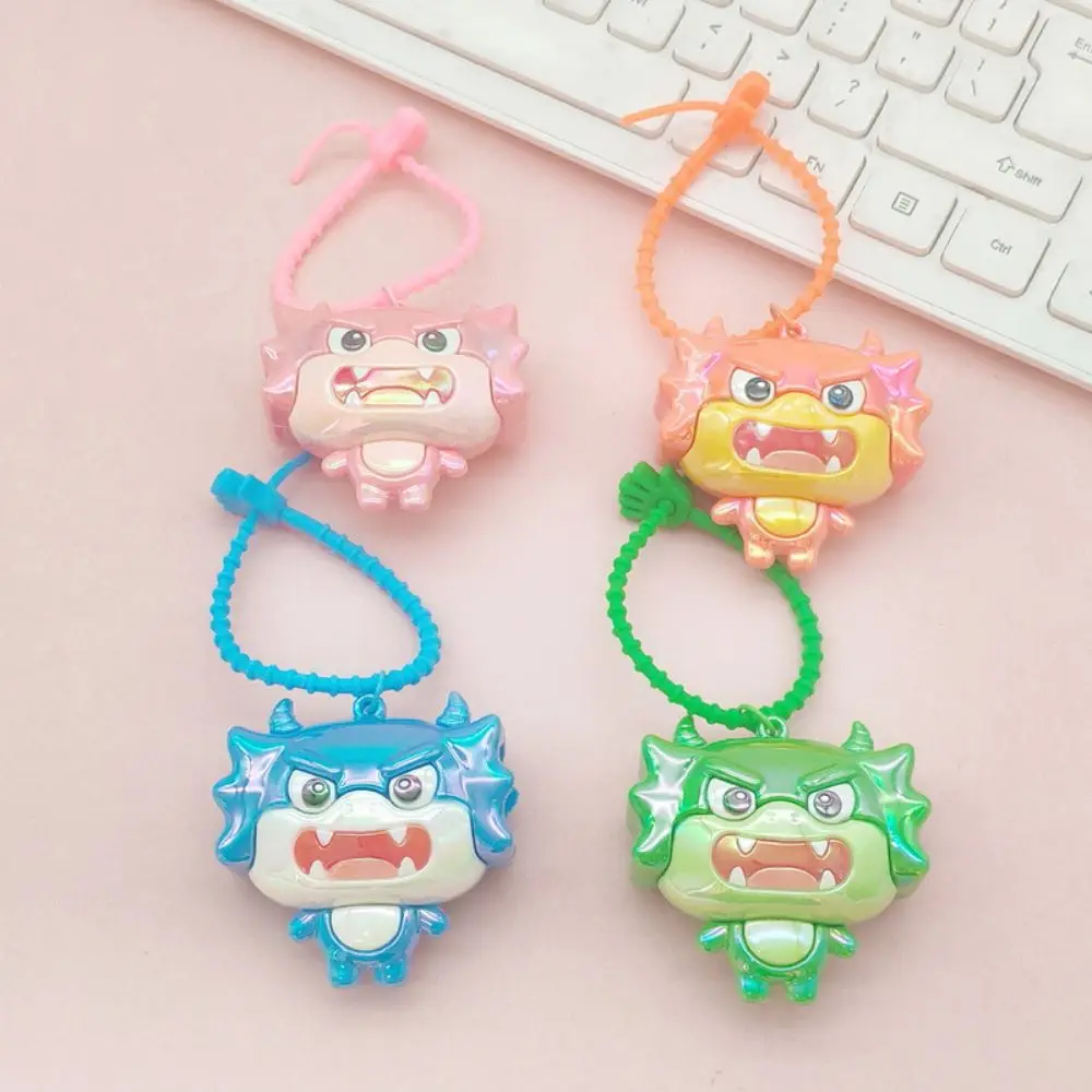 Squeaky Shake Activated Squeaky Keychain Portable Cartoon Sound Keychain Cute Beeping Sound Fidget Adults