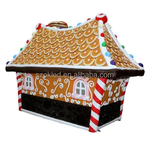 Pasen Huis Cheddar Peperkoek Teddybeer Notenkraker Draak Santa Panda Pompoen Gorilla Halloween Easter Vakantie Decoratie