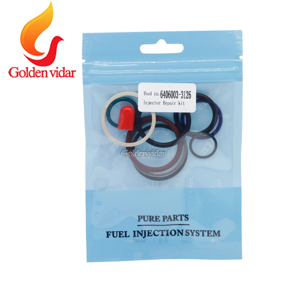 

6pcs/set Seal Kit, Repair Kit, For CAT 3126B Fuel Injector, 177-4752,178-0199,188-1320,116-3526,211-0565,128-6601,186-3410
