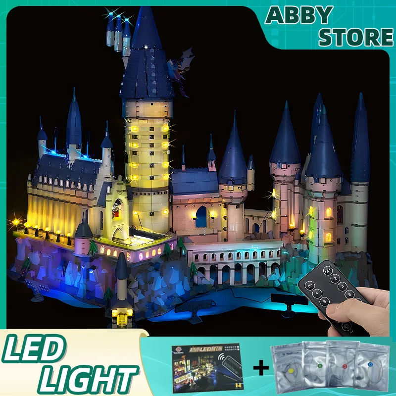 RC DIY LED Light Kit For LEGO Castle 71043 Building Block Set（Only LED Light,Without Blocks Model）