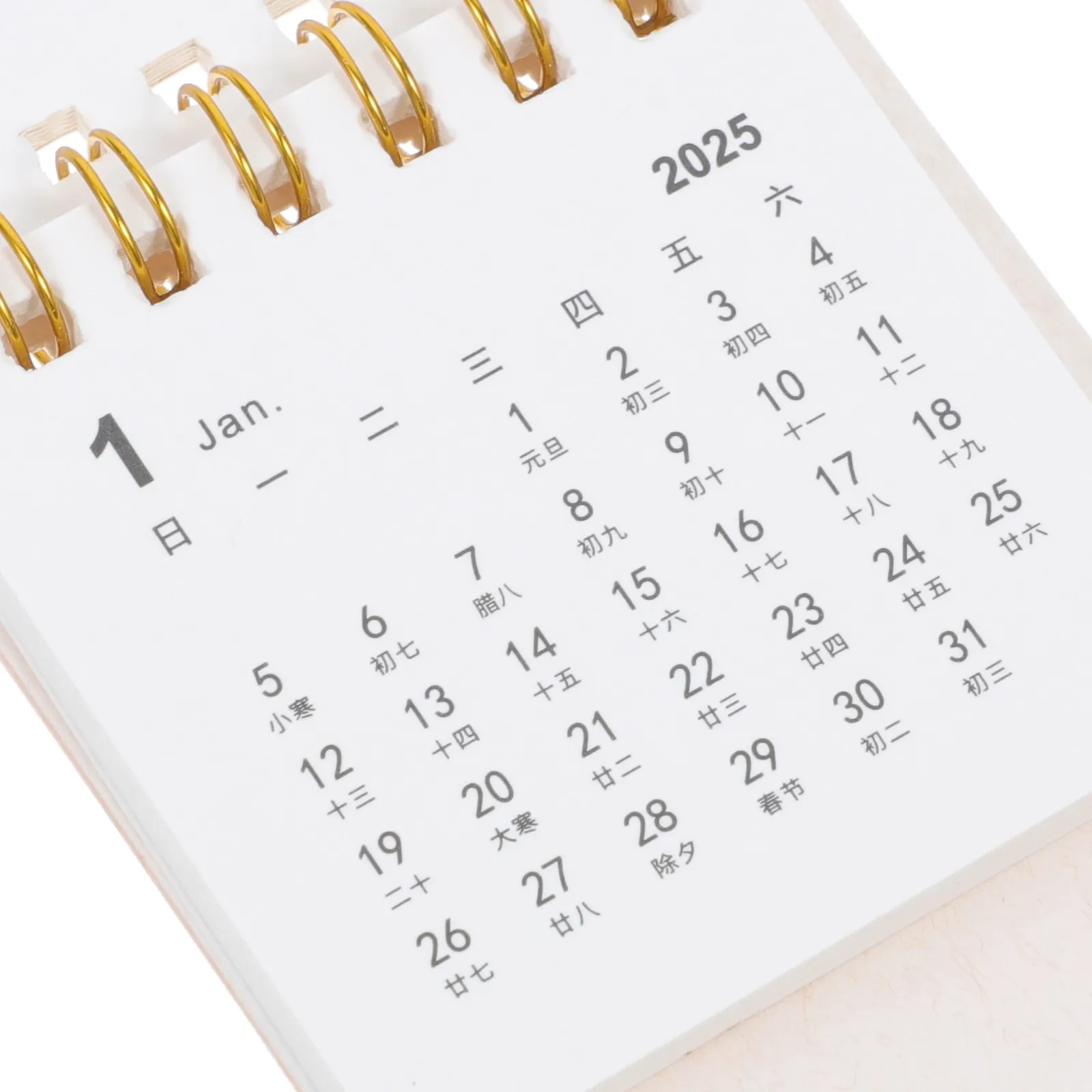 Desk Calendar 2024-2025 Mini Small Monthly Office Flip Desktop Standing Note Calendar Home Accessory Home Accessory