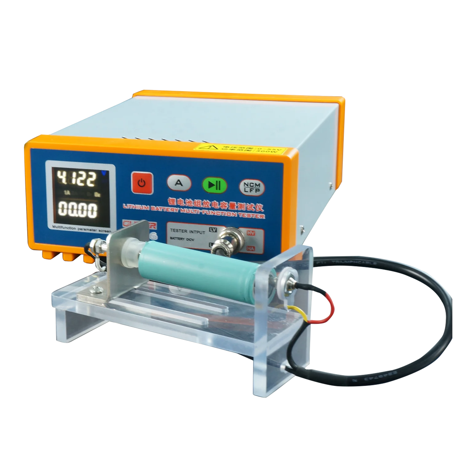 Tester di capacità della batteria da 55 V/84 V G816, analizzatore di scarica digitale per batterie al litio NCM/LFP con schermo LCD