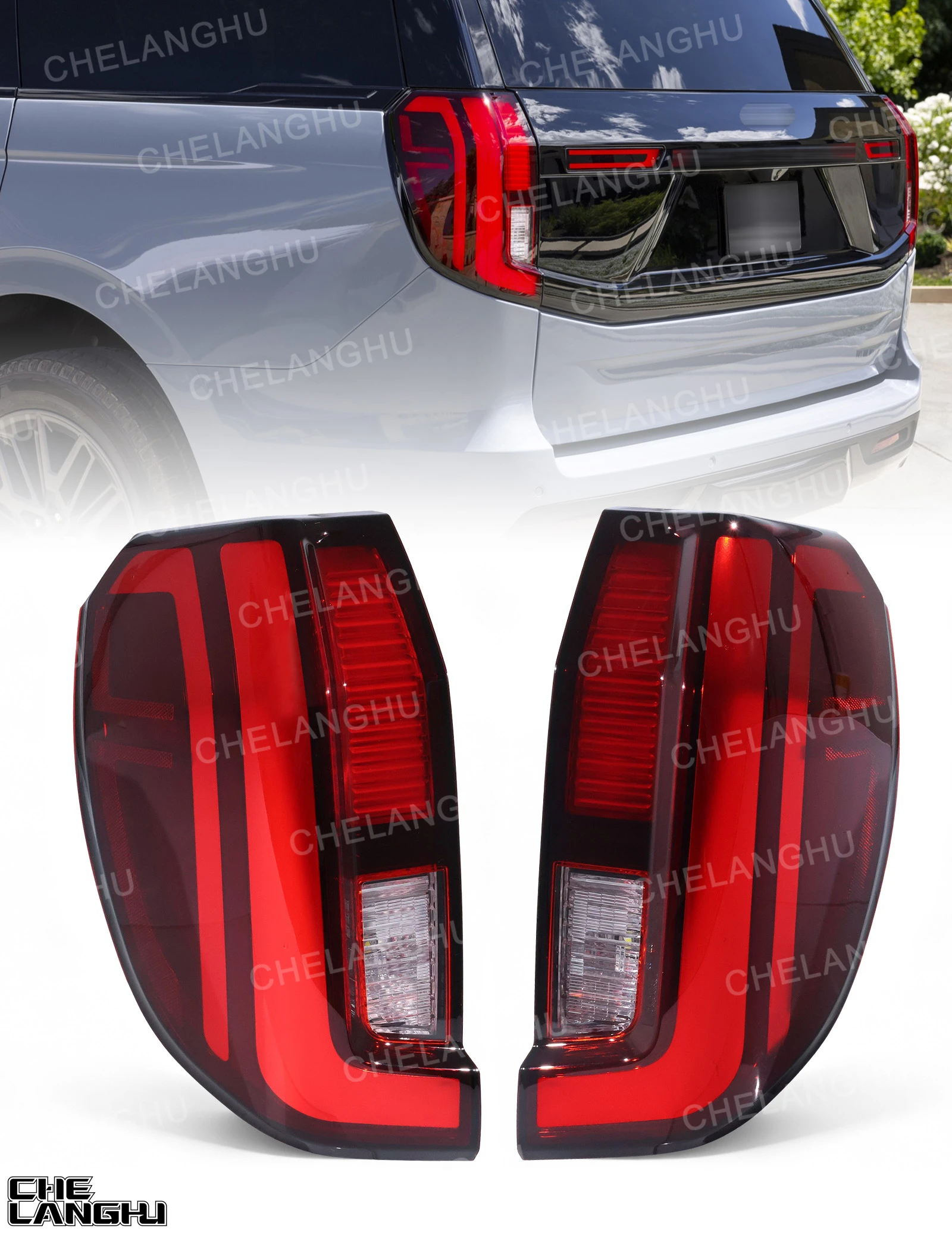 Tail Light For Ford Expedition 2025 2026 Car accessories Rear Stop Lamp Turn Signal SL12-13404-C SL1Z-13405-C