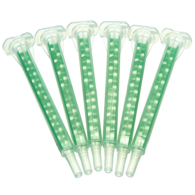 100 X Static Mixing Tube Mixing Nozzle Syringe 83Mm For 50Ml 37Ml Composite Mortar