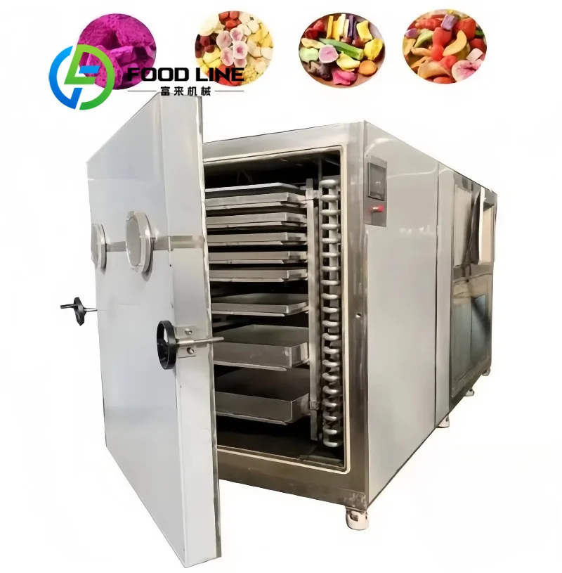 Food Freeze Drying Machine Noise Insulated Closed Cabinet Creates Quiet Working Environment For Urban Downtown Food Factories