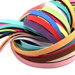 3Pcs 1Meter/Strip 10mm Width Soft Texture Necklace Rope Bracelets Cords Dreamcatcher Hat Clothing DIY Craft Accessories Supplies