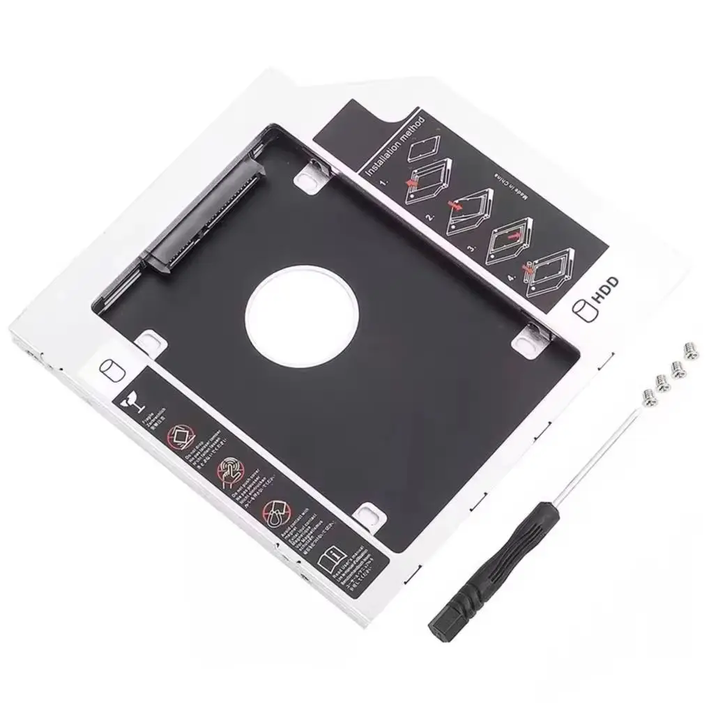12.7mm 2nd Hard Drive HDD Optical bay Caddy Bracket Tray for Asus N60 N70 N71 N73 N73SV N53 N55 N56 N56V N56JR N56VJ A55V A55VJ