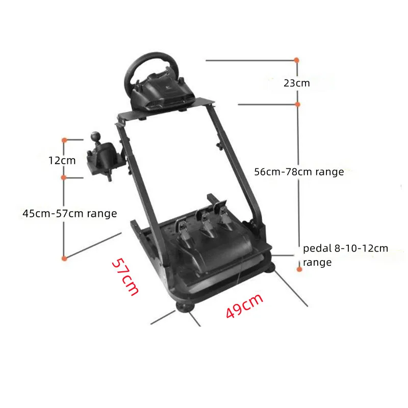 Foldable Steering Wheel Stand Racing For Thrustmaster Logitech G29 G920 G25 G27 PS3 PS4