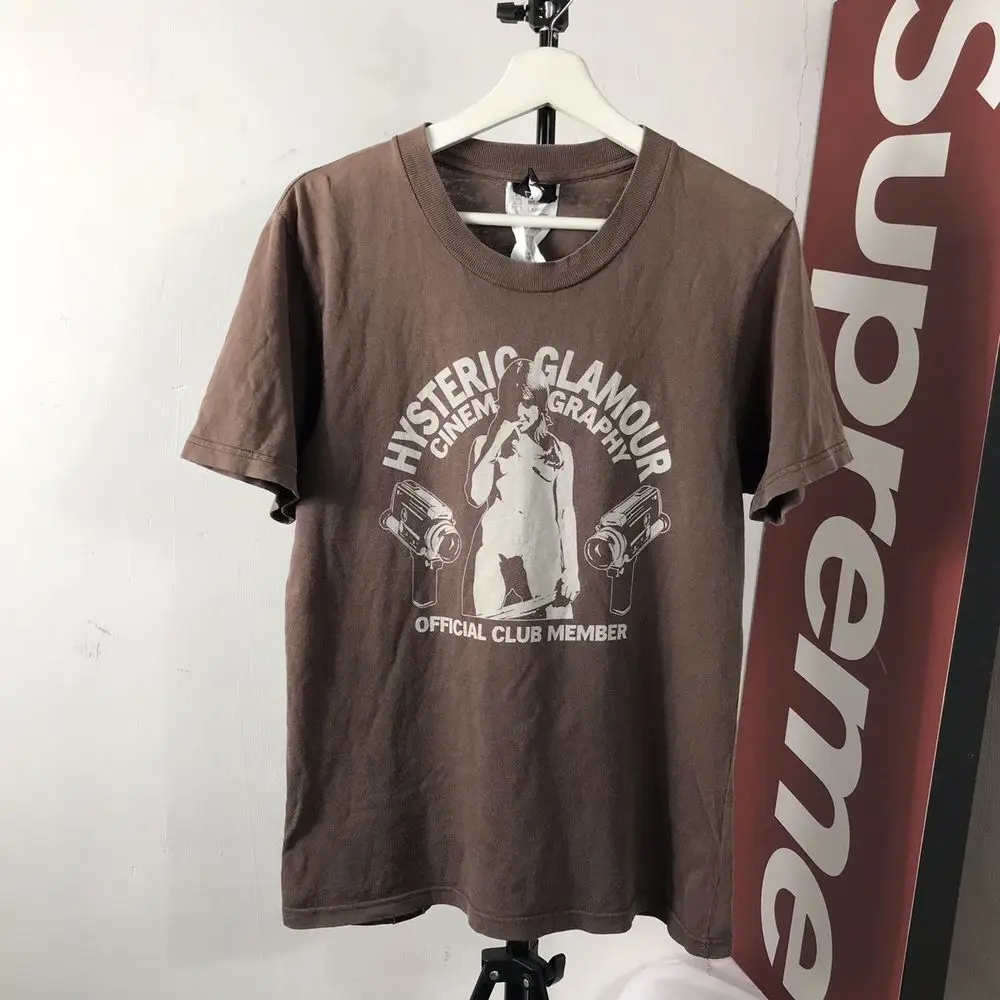 Hysteric Glamor Hys Girl Графическая черная футболка унисекс для мужчин и женщин S-5XL KH13575