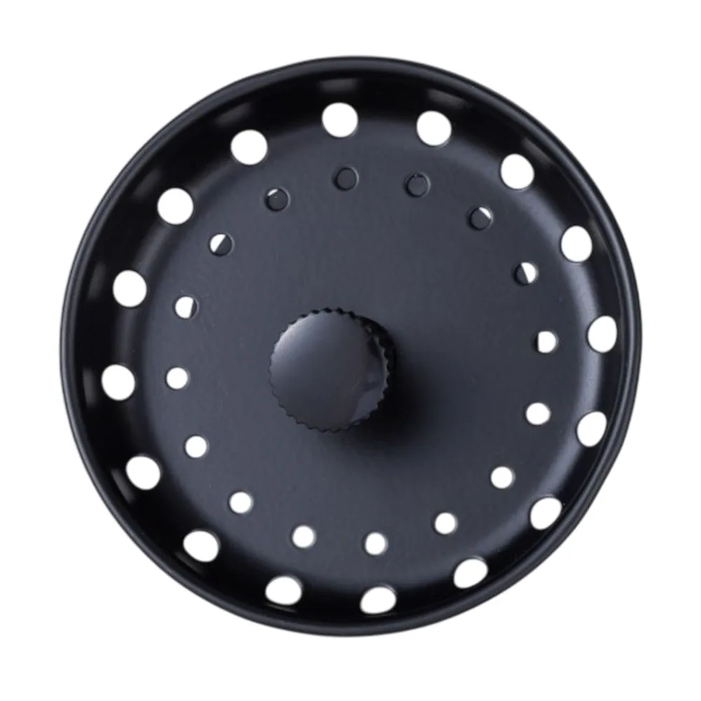 Black Anti-Clog Filter Anti Clog Filter For Kitchen Sink Sink Easy Clean Design Hygiene Maintenance Leak Prevention Technology