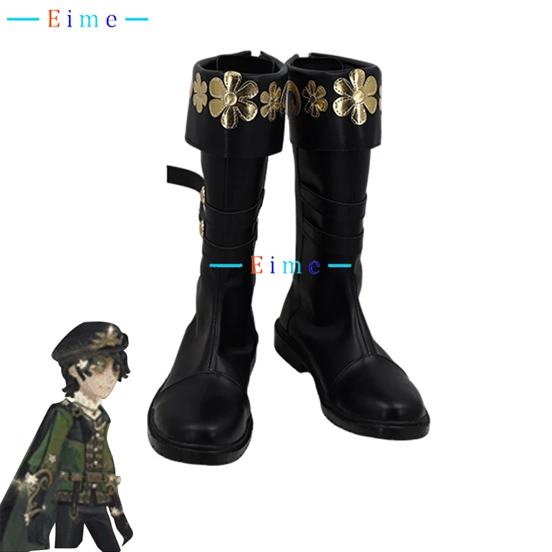 

Identity V Patient Emil Cosplay Shoes Halloween Carnival Boots PU Shoes Anime Accessories Cosplay Prop Custom Made
