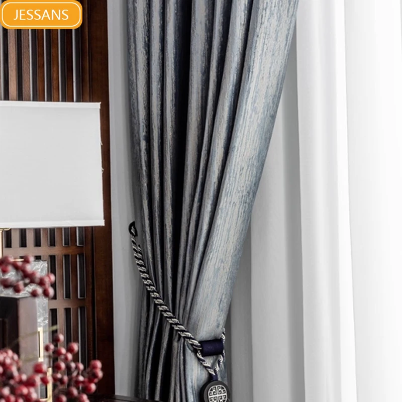 

Бронзовые тисненые текстурированные бархатные занавески 2025 года, легкие роскошные скандинавские шторы на заказ для гостиной, спальни, столовой