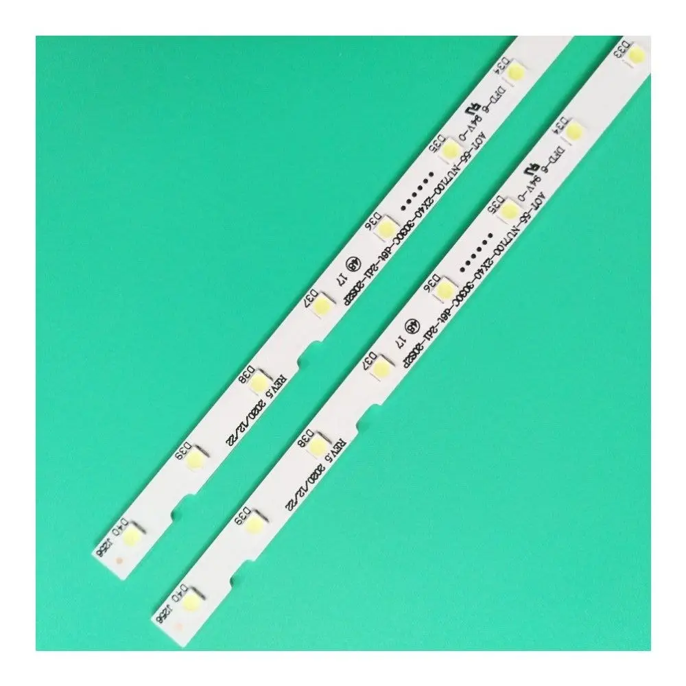 

LED Strip(2) for Samsung UE55NU7302k UE55NU7100 UE55NU7300 UE55NU7170U UE55NU7105 UE55NU7120 UN55NU7100 STS550AU9 UE55NU7300U