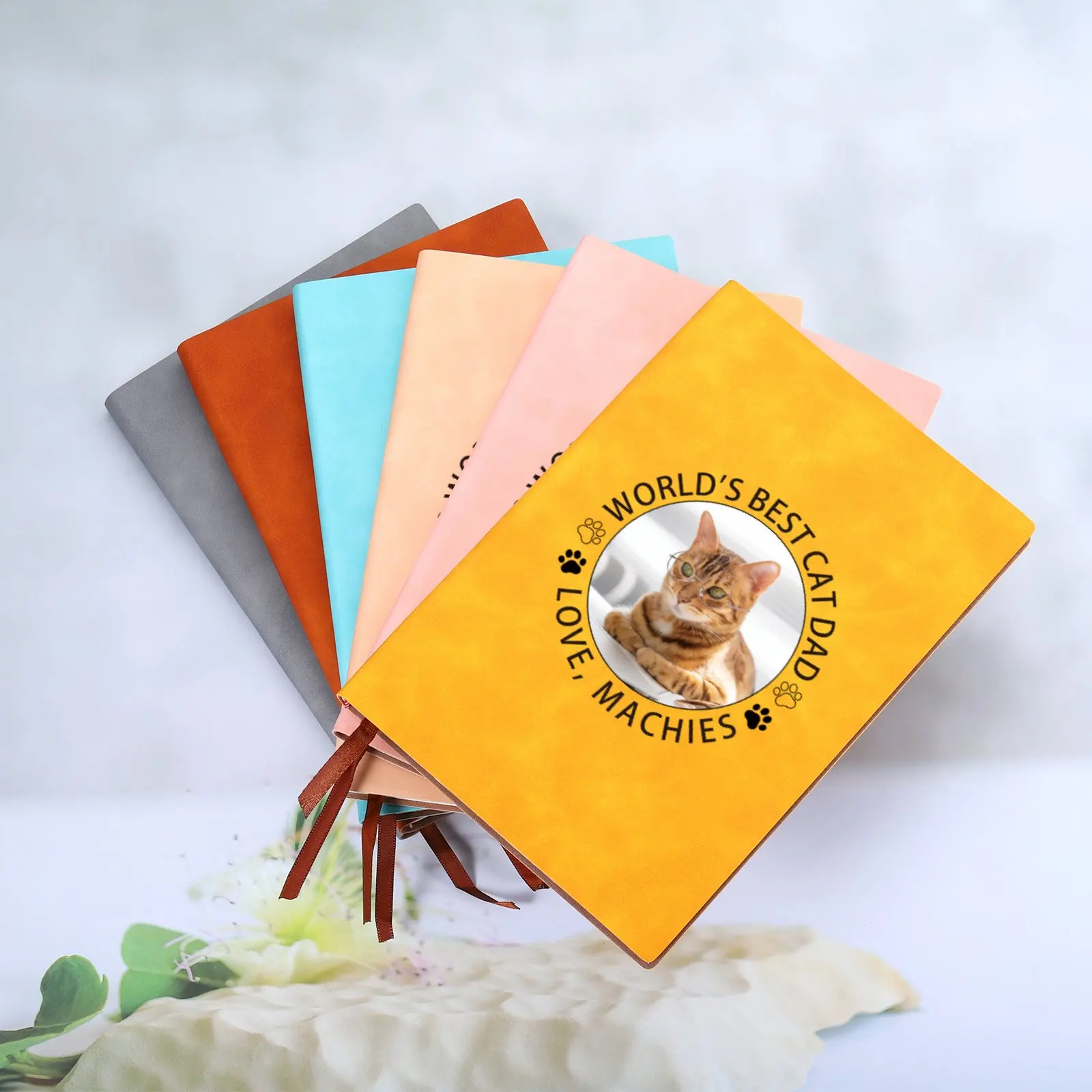 

Personalised Dog/Cat Lovers Notebook Gorgeous Journal for Pet Owners for Family&friend Perfect for Mother's Day or Father's Day!