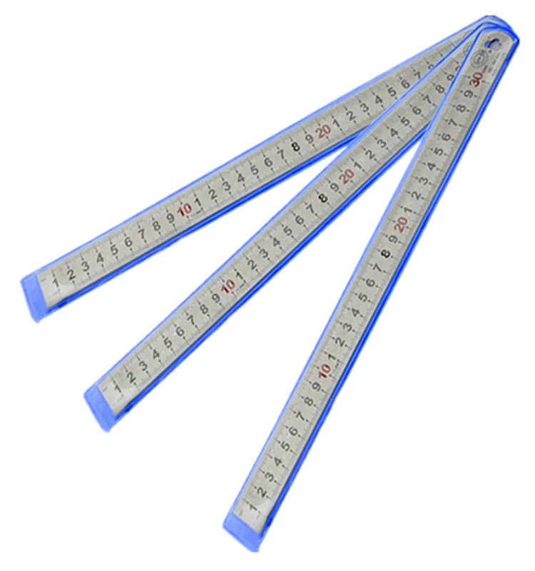 Stainless steel ruler, measuring range is not less than 50cm, accuracy 1mm, fire maintenance, testing equipment