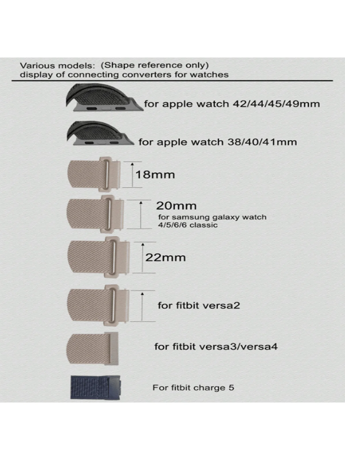 20/22mm Bestseller Modisches Nylon-Armband für Garmin Vivoactive 6/Forerunner 265/255/Venu 4, Huawei GT 6/5/Watch 5 18mm Uhrenarmband – Detail 9