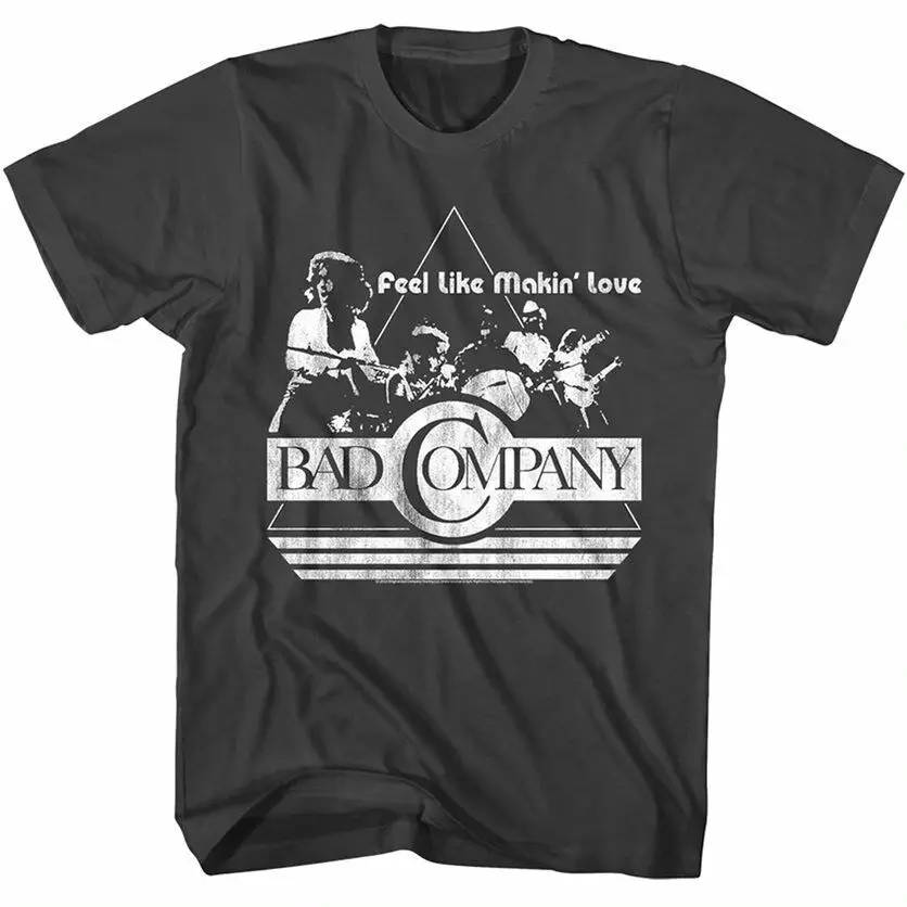 Bad Company Feel Like Makin Love Live On Stage Men's T Shirt