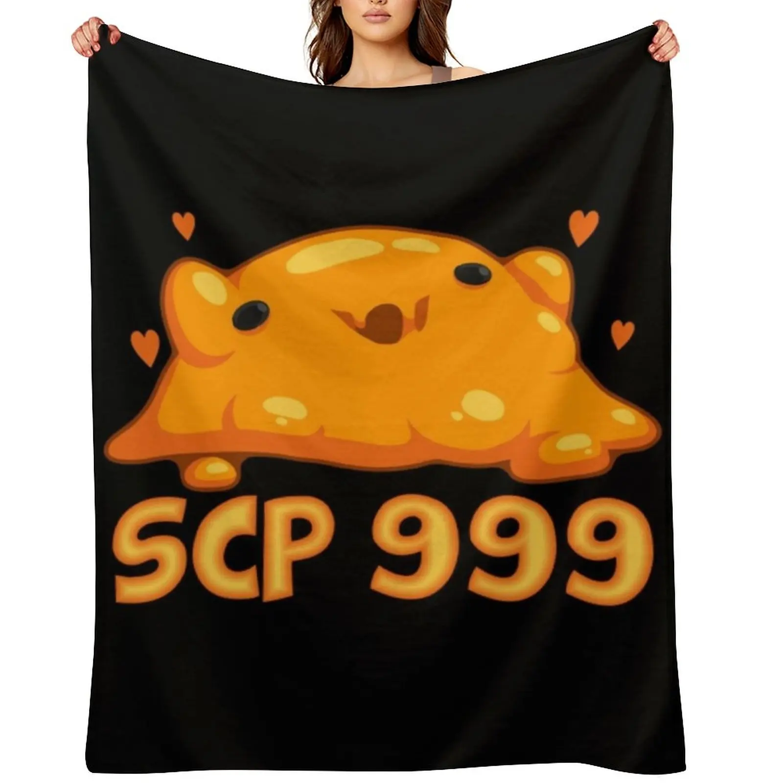 Футболка SCP 999, плед SCP 999, пушистые одеяла для малышей, аниме-пледы