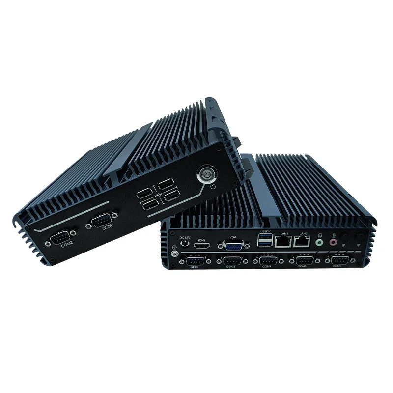 

Factory Embedded Compact Computer CPU Server Win10 Linux Fanless Industrial Mini Computer