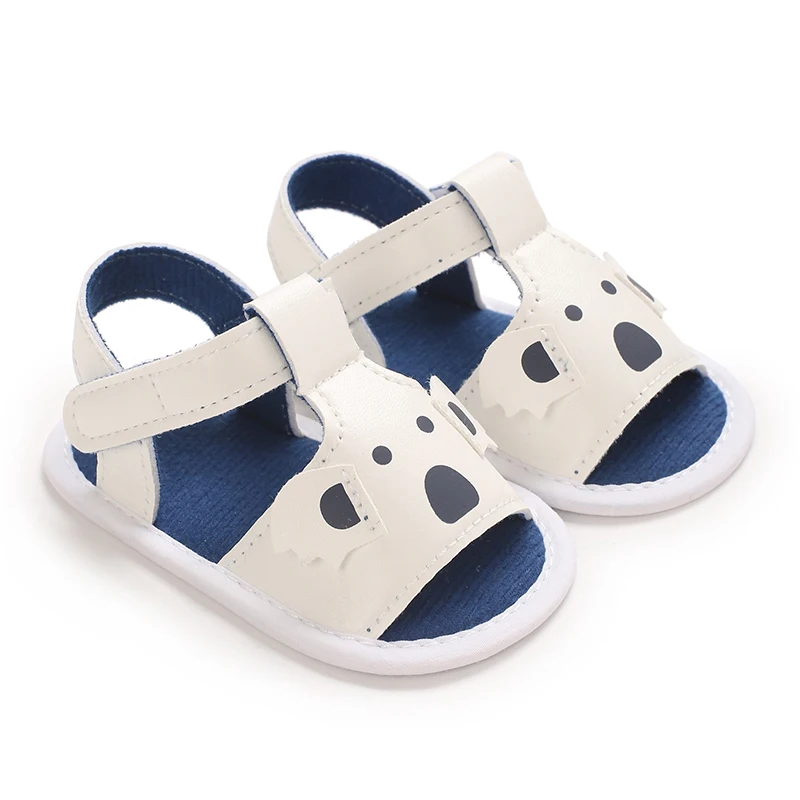 HAIZHIW Cute Cartoon 0-18M Newborn Baby Boys Summer Shoes Sandals First Walkers Newborn Shoes Casual Soft Sole Sandals