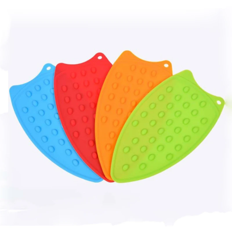 Creative Silicone Iron Hot Protection Rest Pad Mat Rest Ironing Pad Insulation Boards Safe Surface