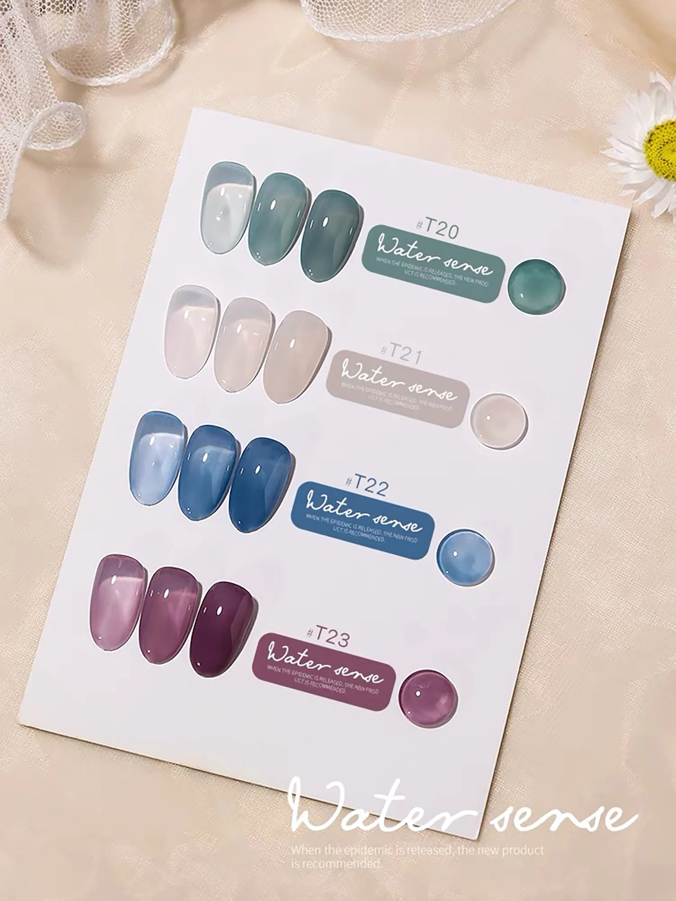 1-30 stücke ZH Neue Bunte Feuchtigkeitsspendende Schöne Haut Gel Nagellack Frühling/Sommer Mode Romantische Eis Transparent gel Nail art