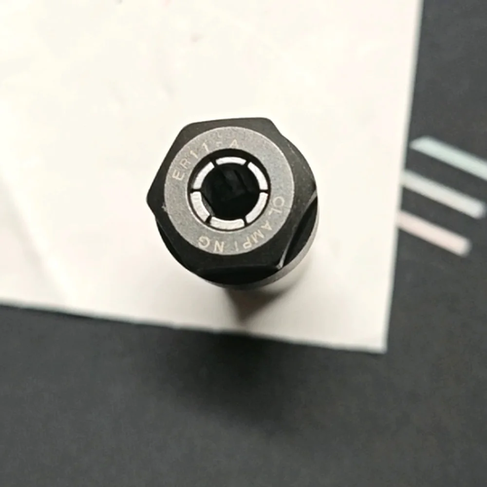 DIY-Motorspindel ER Werkzeughalter Sicherungsmutter Drehmaschine ER8/11/16/20/25 Graviermaschinenfutter 15mm CNC-Teile Spannzangenhülse 3.175 – Detail 15