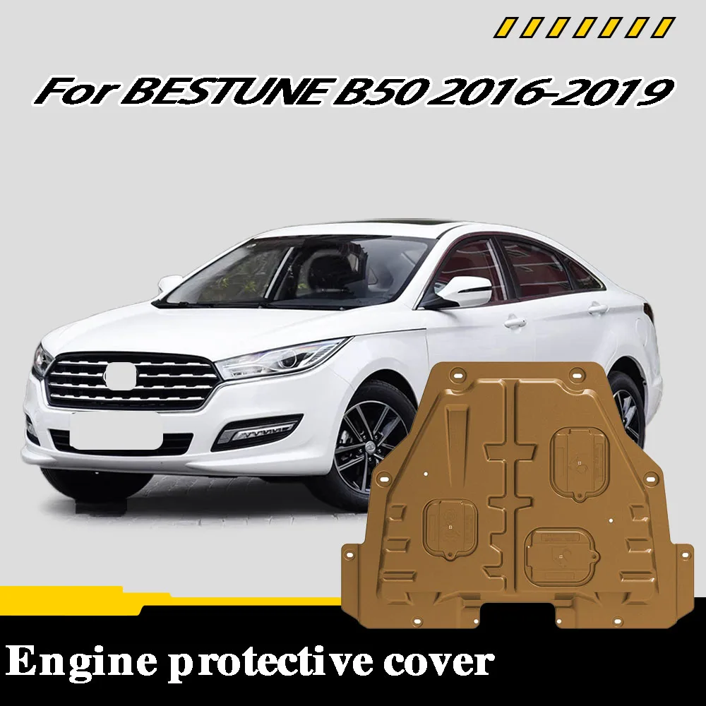 

Under Engine Guard Splash Shield Mud Fender Cover Plate Fender Mudguard Protector For BESTUNE B50 2016-2019 1.4T 1.6L