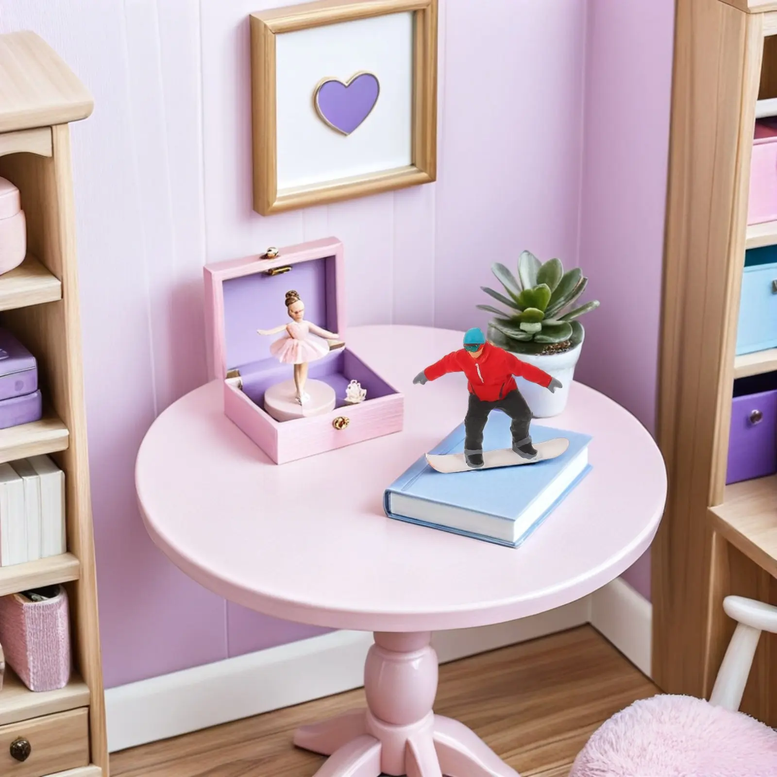 

Миниатюрные фигурки лыжников в масштабе 1:87, крошечные человеческие скульптуры для зимних сцен, аксессуары для песочницы, декор для лыжной вечеринки