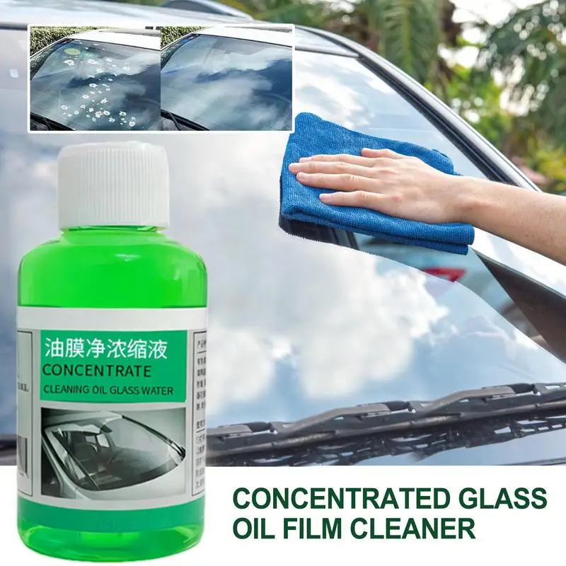 

Auto Window Cleaner Windshield Concentrated Cleaner Liquid 50ml Multipurpose Car Accessories Mild Window Cleaner For Stubborn