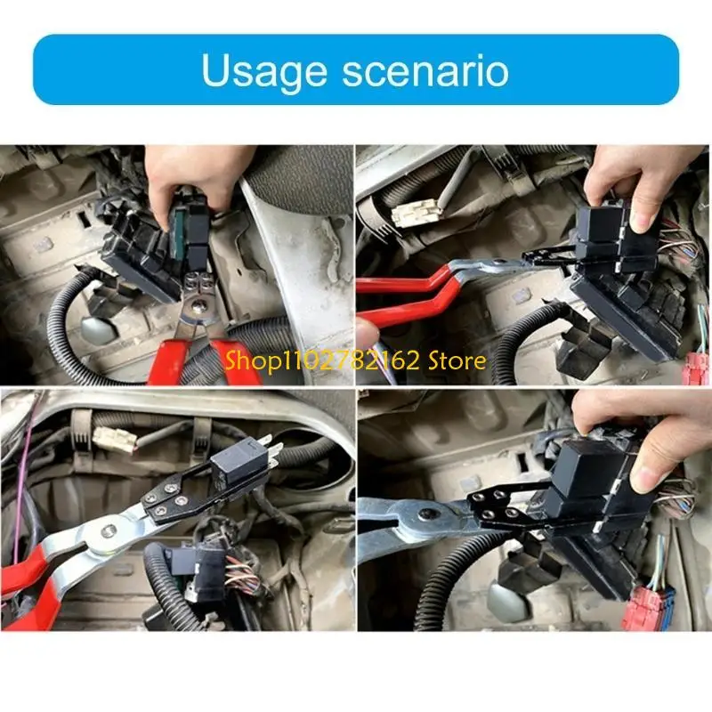 

547B Heavy Duty Relays Removing Pulling Plier Hand Tool with Comfortable Grip for Circuit Maintenance in Factories Laboratory