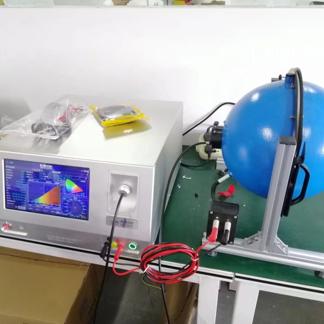HPCS-6500 High Precision Spectroradiometer CCT CRI Lumen Lux with Integrating SphereAR