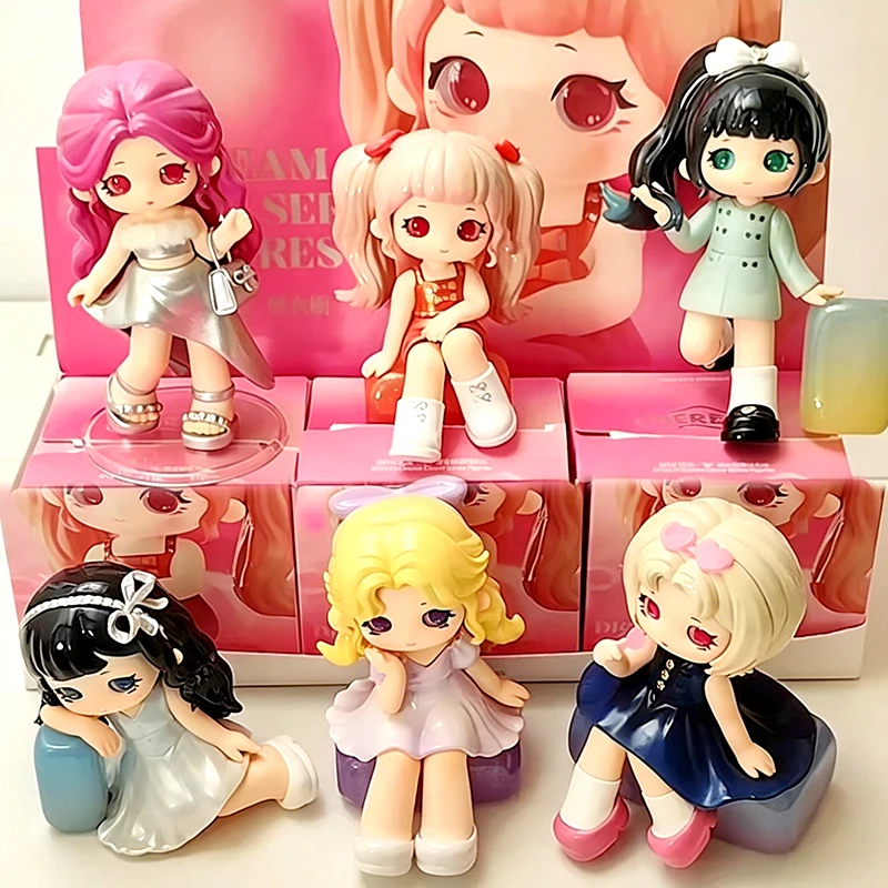 

Ziyuli Dream Closet Blind Box Fashion Ziyuli Action Figure Blindbox Anime Doll Mystery Box Home Desk Decor Collection Model Toys
