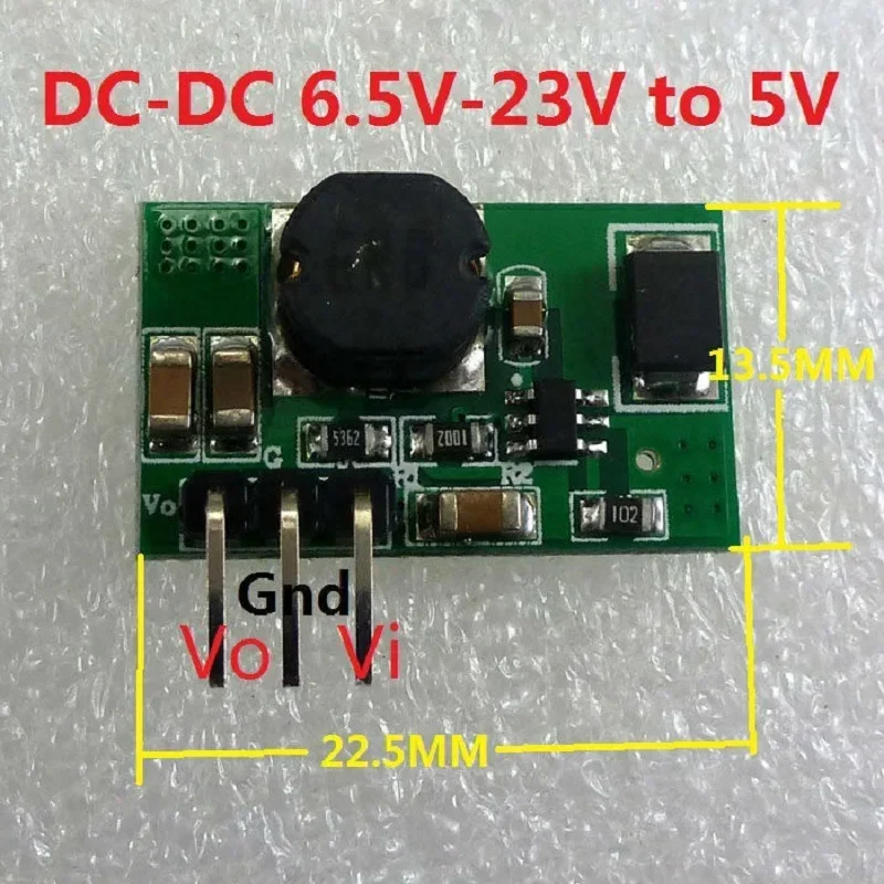 8 Pcs 10W Breadboard Power Module DC 6.5V-23V 12V to 5V DC DC Converter replace mb102 AMS1117 LM2596