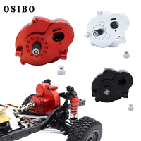 MN86 CNC Transmission Gearbox with Motor Gear for 1/12 MN128 MN86 MN86K MN86KS G500 RC Rock Crawler Truck Upgrade