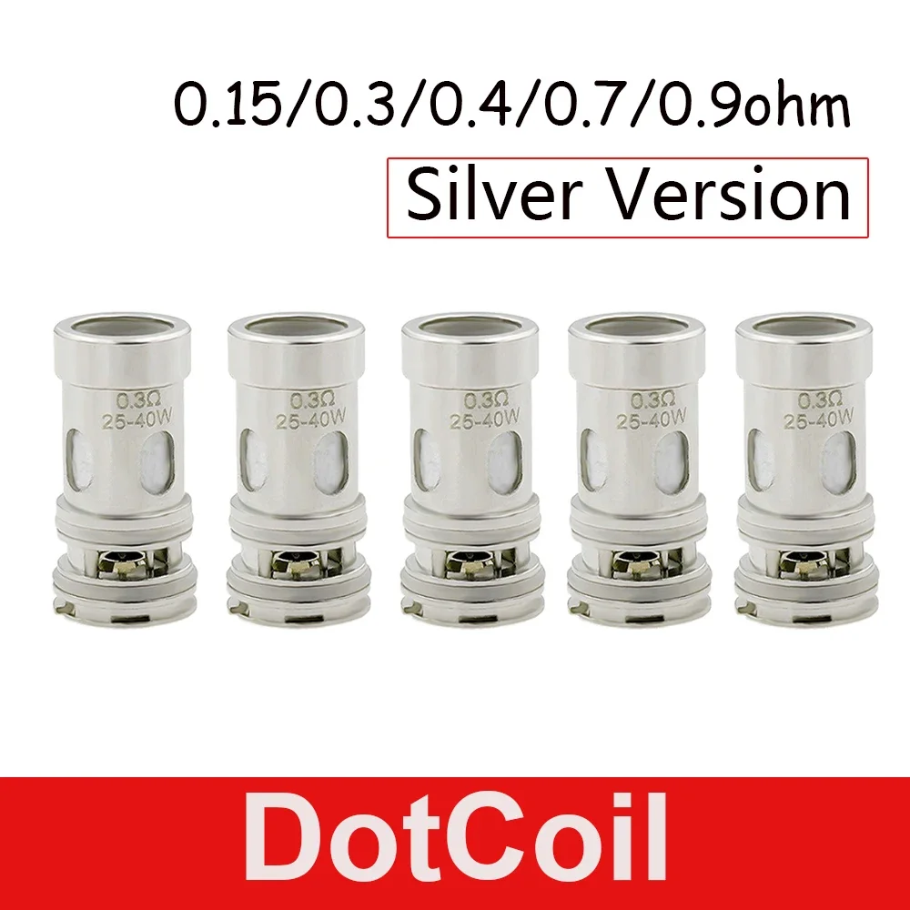 10 Dotaio 0.15ohm 0.3ohm 0.4ohm 0.7ohm 0.9ohm DotAIO X V2 DotTank 25 atomizer tank for coils & atomizers - gallery image 2