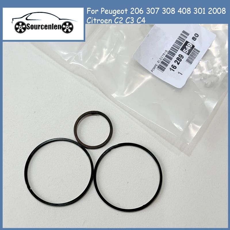 Original 256503 1628954980 For Peugeot 206 307 308 408 301 2008 Citroen C2 C3 C4 Automatic Transmission Rear Oil Ring