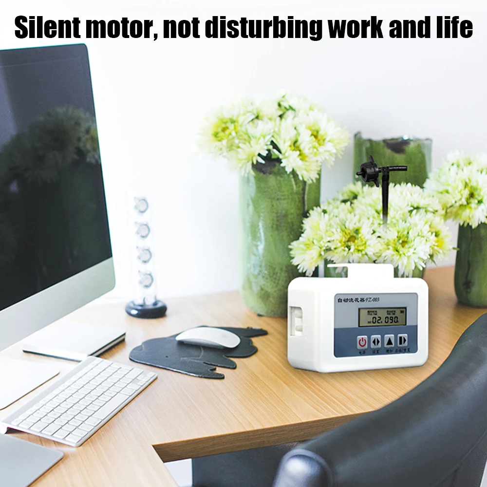 Garden Dripper Potted Drip Sprinkling Automatic Water Pump Timer Irrigation System Solar Energy Watering Device Intelligent