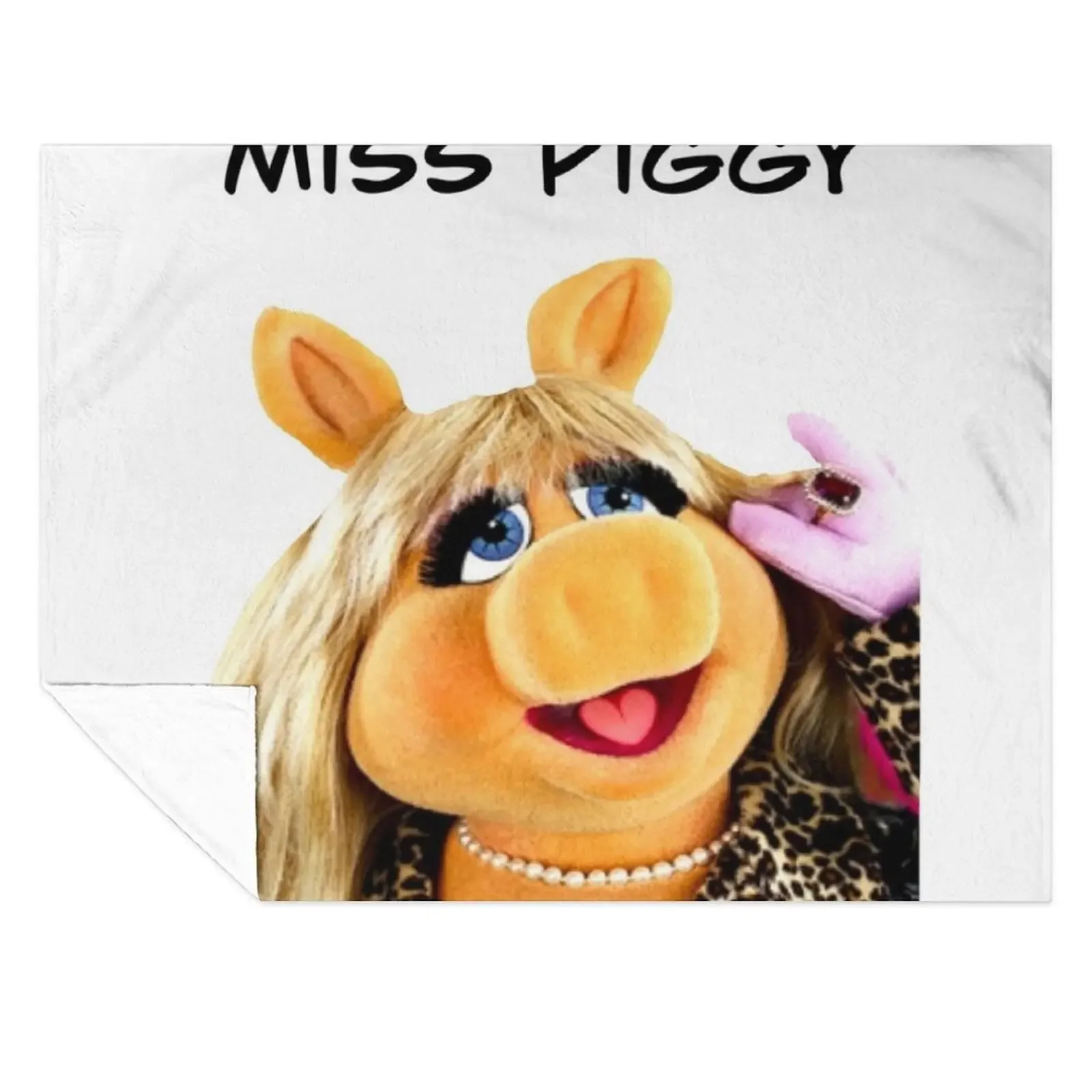 

Miss Piggy Muppet Throw Blanket For Baby Soft Beds Bed covers Beach Blankets