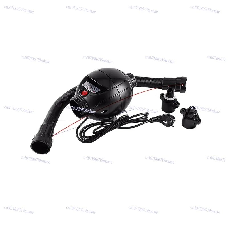 

800W electric inflatable air pump air cushion bed rubber boat pumping pool pump
