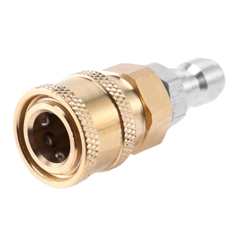 8X Pressure Washer Adapter Set,1/4 Inch Quick Disconnect Kit With 80 Pack O-Ring.5000 Psi image 2