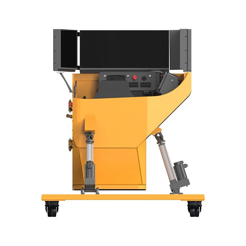 Scraper driving emulator dynamic simulation driving training teaching instrument system exhibition hall equipment