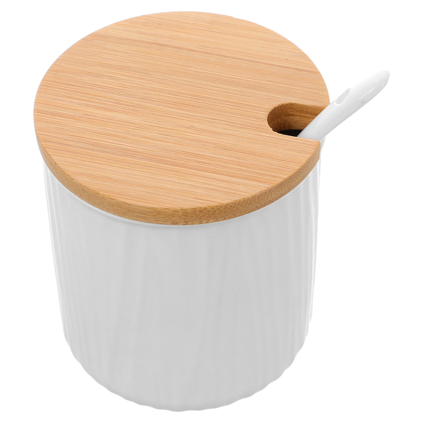 

Seasoning Jar Ceramic Condiment Container Containers with Lids Kitchen Salt Condiments Storage