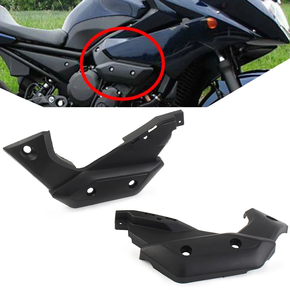 Matte Black Motorcycle Side Panel Raw Fairing Bodywork Frame Cowls Cover For Yamaha XJ6 2009 2010 2011 2012 ABS Plastic