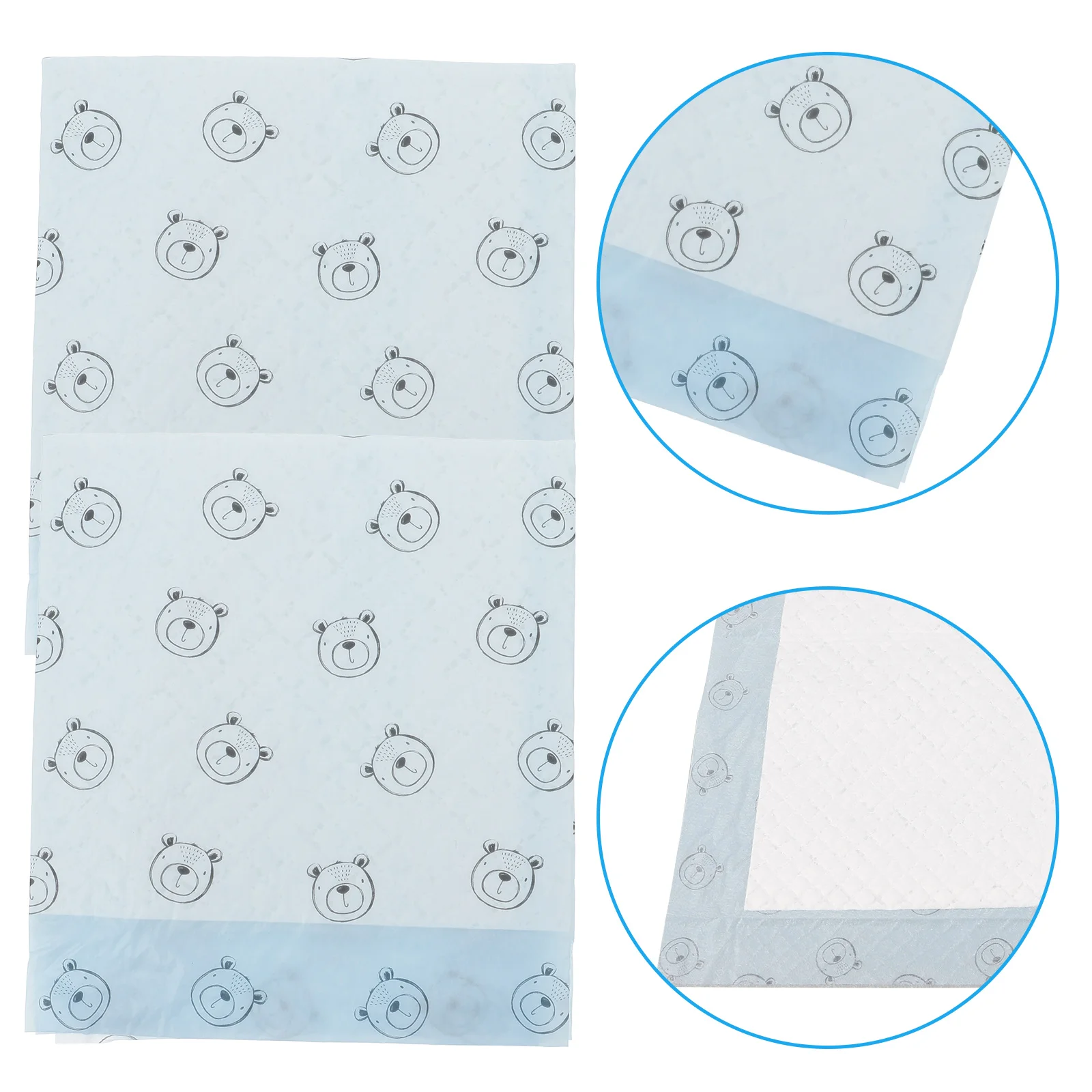 

20 Pcs Urine Pad Diaper Changing Mat Baby Portable Every Pee Pads Non-woven Fabric