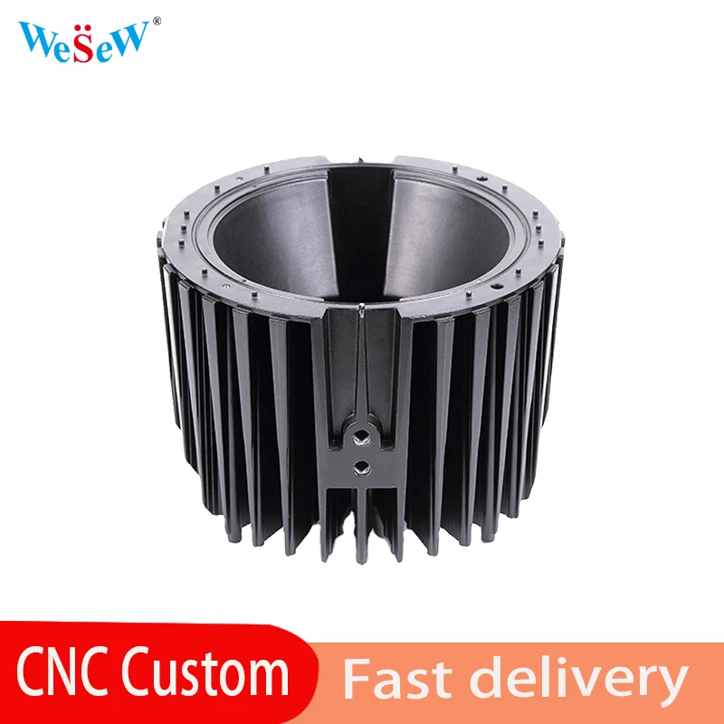 

2025 Custom OEM Aluminum Die Casting LED Lamp Housing Custom Aluminum LED Housing