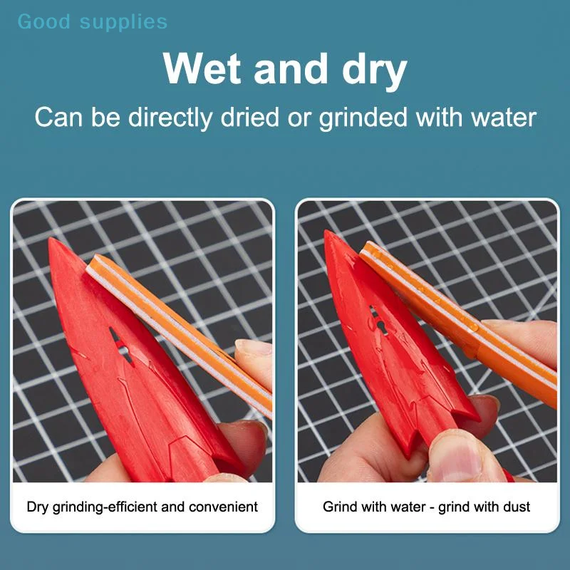 Picture 5: nimbleProfessional Sanding Sticks 400 to 1500 Mesh SemiRigid Polishing Rods for Plastic Hobby Model Detailing and Polishing
